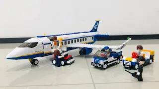 Timelapse build of LEGO airplane.