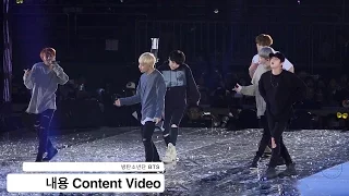 방탄소년단 BTS[4K 직캠]내용 Content Video@20161001 Rock Music