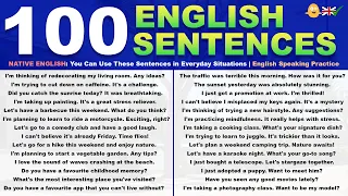 Native English: 100 English Sentences You Can Use in Everyday Situations - English Practice