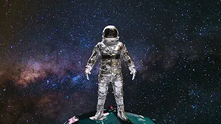 Space Astronaut Motion Background Video [HD] ~ FREE