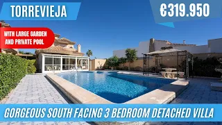 3 bedroom detached villa in Torrevieja - €319.950