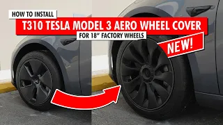 🚀 Uberturbine Styled Aero Covers for 18" Tesla Model 3 Wheels, Range and Looks for the DIY Installer