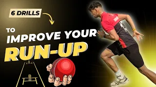 How To Improve Fast Bowling Run-Up 🚀 ? | 6 Drills To Improve Your Run-Up ✅ #fastbowling #cricket