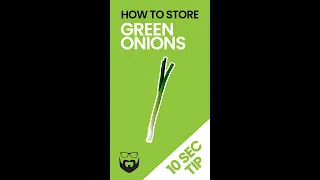 How to Store Green Onions #shorts