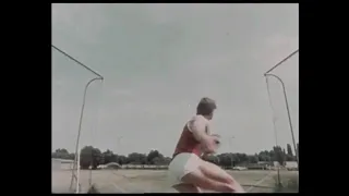 Wolfgang Schmidt Discus Throw Slow Motion Repeat Study