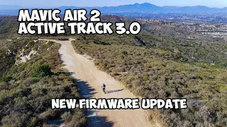 DJI Mavic Air 2 - Active Track 3.0 -  New firmware test - 4K