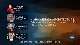 MARS MISSION ARCHITECTURE: Advancing Technology for Humans on Mars, #HumansToMars 2020 Series