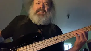 MY LET'S SPEND THE NIGHT TOGETHER BASS COVER