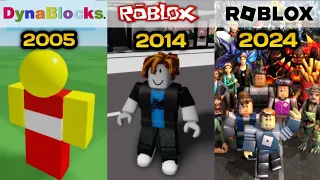 Evolution of Roblox Game ( 2005 - 2024 )