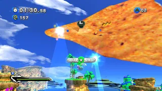 Sonic Illuminati Generations 1.7 Green hills Perfect run