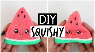 DIY Watermelon Squishy - Handmade SUPER Squishy Stress Ball