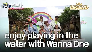 Seol-Su-Dae enjoy playing in the water with Wanna One!