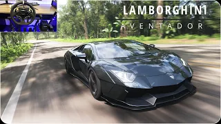 1200HP LAMBORGHINI AVENTADOR LP700-4/FORZA HORIZON 5 GAMEPLAY/STEERING WHEEL GAMEPLAY MOZA R5