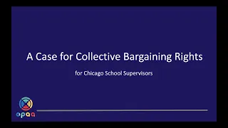 The Case for Collective Bargaining for CPS Principals