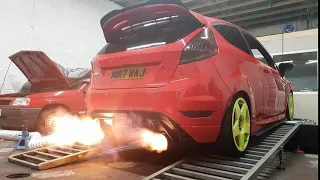 Ford Fiesta 1.0 Ecoboost Stage 2 180BHP - Pops Bangs & Flames Remap - Optima Remapping Oldham