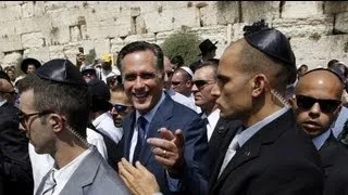 Mitt Romney s'attire les foudres des palestiniens