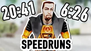 Half-Life 20:41 VS. New World Record (6:26) - Speedrun Comparison