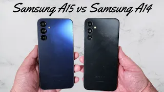 Samsung A15 5G vs Samsung A14 5G Speed Test Comparison