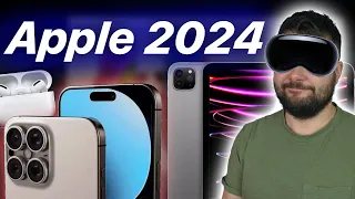 НОВЫЕ продукты Apple! 🍎 ! ВСЕ что нас ждет в 2024 году!