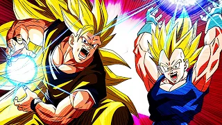 Quindi la LR di GOKU SSJ3 e VEGETA SSJ2 8° ANNIVERSARIO è MID 😂😂😂 DBZ: DOKKAN BATTLE