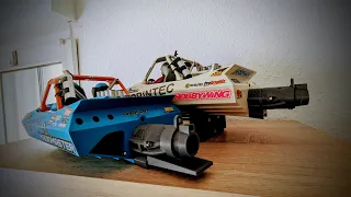 M-Jet Jetsprint 3D Printed RC Boat/ Feigao 2860 @4670KV/ 3S