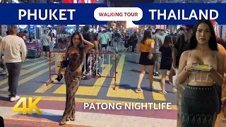 🇹🇭 PHUKET NIGHTLIFE | PATONG THAILAND 2023 Walking tour 4k