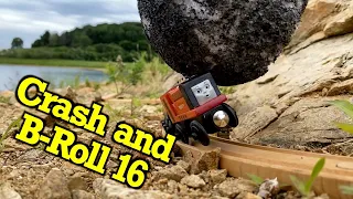 Slow Motion Crashes and B Roll 16: Rusty and the Boulder - Thomas & Friends