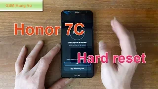 How To Hard Reset Huawei Honor 7C Pattern Lock.