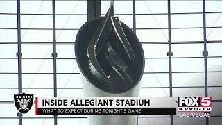 Inside Allegiant Stadium ahead of Raiders home opener