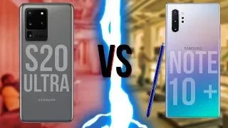 Samsung Galaxy S20 Ultra ПРОТИВ Galaxy Note 10+!