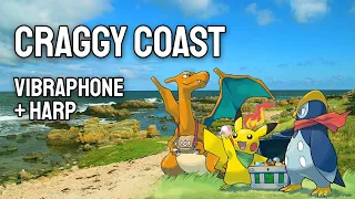 Craggy Coast | Pokémon Mystery Dungeon Relaxing Music for Studying | Vibraphone & Harp cover