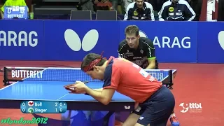 Timo Boll vs Bastian Steger (German League 2018)