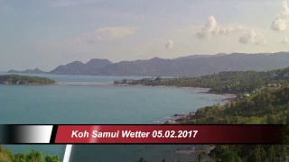 Koh Samui Wetter (Thailand) 05.02.2017