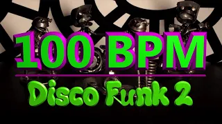 100 BPM - Disco Funk #2 - 4/4 Drum Beat - Drum Track