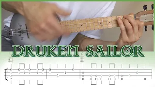 Drunken sailor { ukulele fingerstyle tabs }