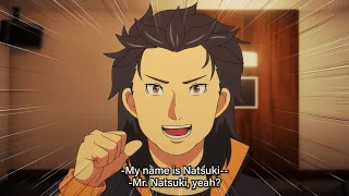 Subaru in another anime 🤣 | Snack Basue & Re:Zero