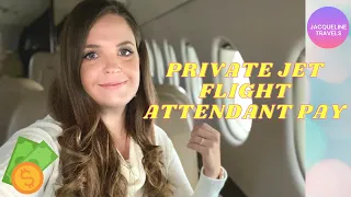 ALL ABOUT PRIVATE JET FLIGHT ATTENDANT PAY * HOW MUCH DOES A CORPORATE FLIGHT ATTENDANT MAKE?