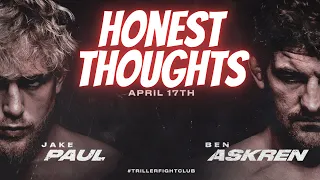 Jake Paul vs Ben Askren (Honest thoughts)