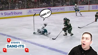 NHL Worst Plays Of The Week: He Fell HARD!! | Steve's Dang-Its