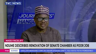 Ndume Describes Renovation Of Senate Chamber As Poor Job