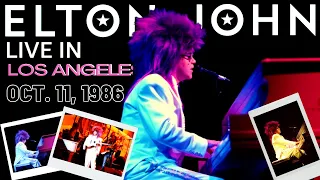 Elton John - Live in Los Angeles (October 11th, 1986)