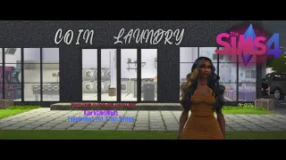 Free Coin Laundry Build🧦🧺👚👕-KiaraSims4Mods Laundromat Lot Trait Review