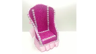 Как сделать кресло для кукол DIY LOL Miniature ARMCHAIR Миниатюрное кресло для кукол