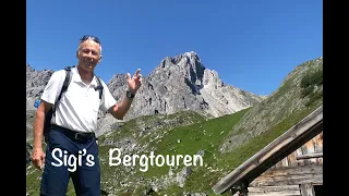 Parzinnspitze 2.613m mit Steinkarspitze 2.650m -  grandiose „Kraxeltour“ in den Lechtalern