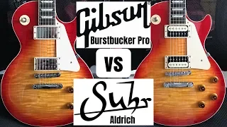 Gibson Burstbucker Pro Vs Suhr Aldrich Pickups Shootout!