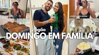 CASA DOS SOGROS, PÃO CASEIRO QUENTINHO, ALMOÇO DE DOMINGO, MISSA, PIPOCA COM BRIGADEIRO E SÉRIE