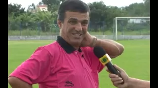 Papo de boleiro com o ex-arbitro Margarida