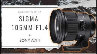 Sigma Art 105mm F1.4 + Sony A7III Portraits