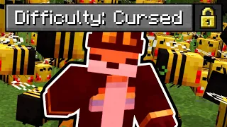 So I made a "Cursed" Difficulty in Minecraft...