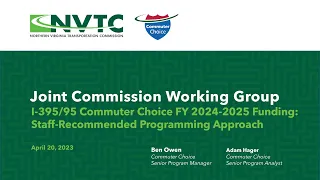 Joint Commission Working Group/Program Advisory Committee
